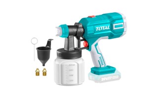 Pistola para Pintar a Batería Total TSGLI 800ml 20V (SIN BAT)