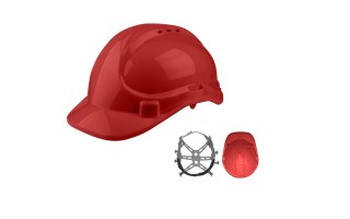 Casco de Seguridad Total TSP2611 Rojo Casco de Seguridad Total TSP2611 Rojo