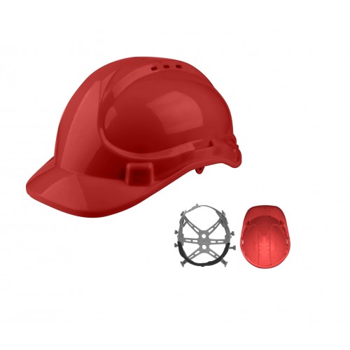 Casco de Seguridad Total TSP2611 Rojo