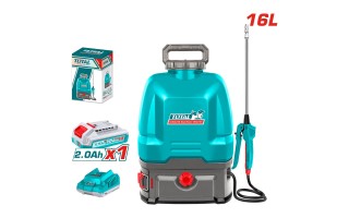 Fumigador a Batería Total TSPLI20162 Mochila 16L 20V Fumigador a Batería Total TSPLI20162 Mochila 16L 20V
