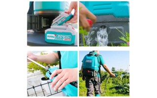 Fumigador a Batería Total TSPLI20162 Mochila 16L 20V Fumigador a Batería Total TSPLI20162 Mochila 16L 20V