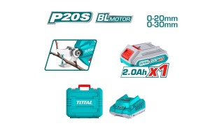 Tijera de Podar a Batería Total TSSLI 30mm 20V Tijera de Podar a Batería Total TSSLI 30mm 20V