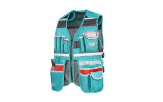 Chaleco Porta Herramientas Total TTVT16025 17 Comp. Chaleco Porta Herramientas Total TTVT16025 17 Comp.