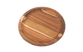 Plato Tramontina Concreta Madera 26cm Plato Tramontina Concreta Madera 26cm