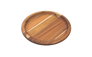 Plato Tramontina Concreta Madera 26cm Plato Tramontina Concreta Madera 26cm