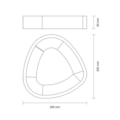 Plato Hondo Tramontina 13601 Madera 25cm