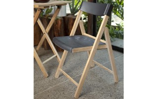 Silla Plegable Tramontina Potenza 13792 Plástico Negro Silla Plegable Tramontina Potenza 13792 Plástico Negro