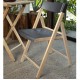 Silla Pleglable Tramontina Potenza 13792 Plástico Negro