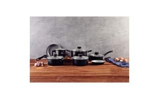 Ollas, Cacerolas y Sartenes Tramontina Linz 7pzs Negro Ollas, Cacerolas y Sartenes Tramontina Linz 7pzs Negro