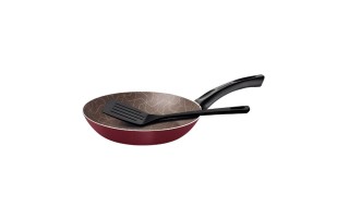 Sartén Tramontina Paris 28500 20cm 0,8L Bordo + Espátula Sartén Tramontina Paris 28500 20cm 0,8L Bordo + Espátula