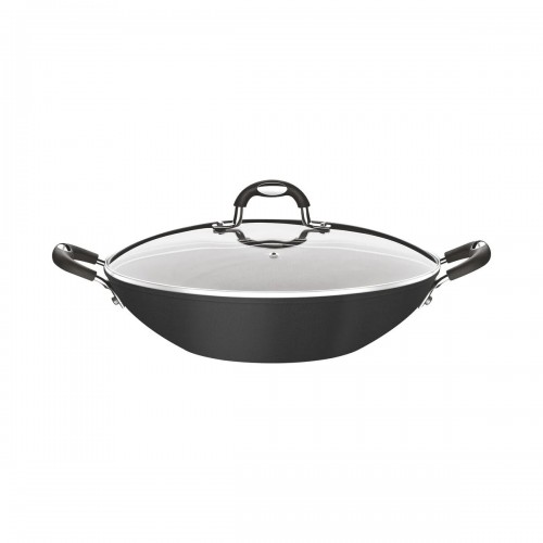 Sartén Wok Tramontina Mónaco 28708 32cm 4,5L Negro