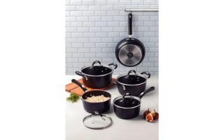 Ollas y Cacerolas Tramontina Monaco 28799 5pzs Negro