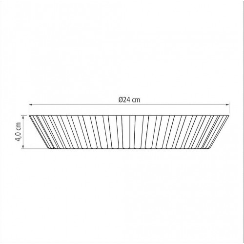 Molde para Tartas Tramontina Brasil 20056 24cm 1,4L