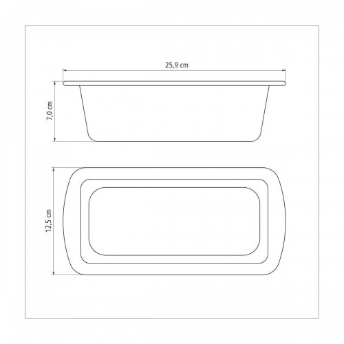 Molde para Pan Tramontina Brasil 20069 22cm 1,2L