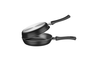 Sarten Doble Omeletera Tramontina Loreto 20cm Sarten Doble Omeletera Tramontina Loreto 20cm