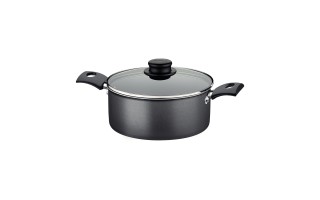 Cacerola Tramontina Turim 20261 22cm 3,7L Negro Cacerola Tramontina Turim 20261 22cm 3,7L Negro