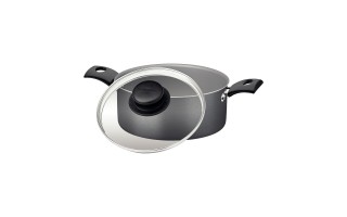 Cacerola Tramontina Turim 20261 22cm 3,7L Negro Cacerola Tramontina Turim 20261 22cm 3,7L Negro