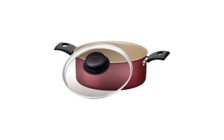 Cacerola Tramontina Turim 20261 22cm 3,7L Rojo Cacerola Tramontina Turim 20261 22cm 3,7L Rojo