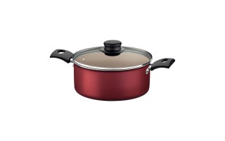 Cacerola Tramontina Turim 20261 24cm 4,9L Rojo Cacerola Tramontina Turim 20261 24cm 4,9L Rojo
