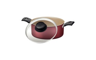 Cacerola Tramontina Turim 20261 24cm 4,9L Rojo Cacerola Tramontina Turim 20261 24cm 4,9L Rojo