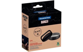Prensa para Carne Tramontina Black Burger 20281 10cm Prensa para Carne Tramontina Black Burger 20281 10cm