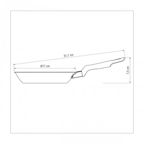 Sartén Tramontina Loreto 20380 Antiadherente 16cm