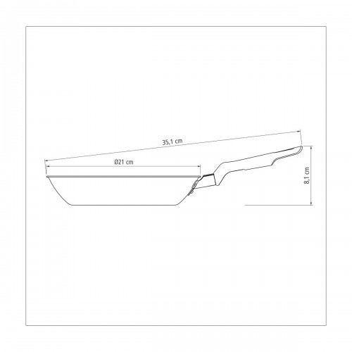 Sartén Tramontina Loreto 20380 Antiadherente 20cm
