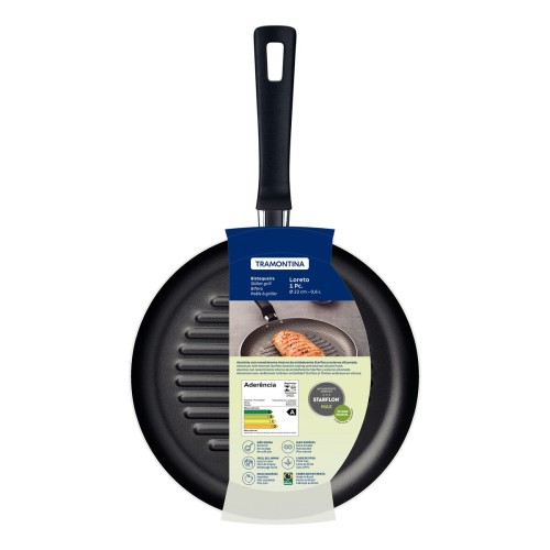 Sartén para Bifes Tramontina Loreto 20390 22cm 0,6L Negro