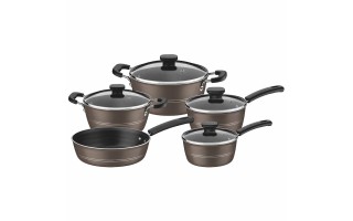 Ollas y Cacerolas Tramontina Sicilia 20499 5pzs Marrón Ollas y Cacerolas Tramontina Sicilia 20499 5pzs Marrón