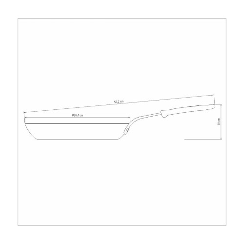 Sarten de Hierro Tramontina Profesional 20767 30cm 2,4L