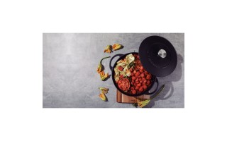 Olla de Hierro Fundido Tramontina Trento 20804 28cm 4,1L Olla de Hierro Fundido Tramontina Trento 20804 28cm 4,1L