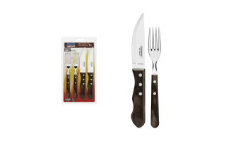 Cubiertos para Asado Tramontina Churrasco 21198 4pzs Cubiertos para Asado Tramontina Churrasco 21198 4pzs