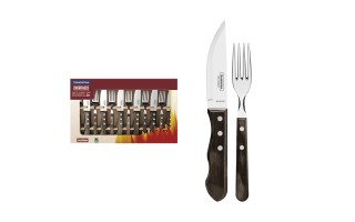 Cubiertos para Asado Tramontina Churrasco Jumbo 12pzs Cubiertos para Asado Tramontina Churrasco Jumbo 12pzs