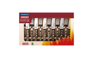 Cubiertos para Asado Tramontina Churrasco Jumbo 12pzs Cubiertos para Asado Tramontina Churrasco Jumbo 12pzs
