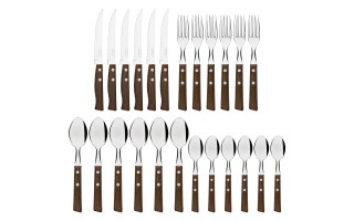 Cubiertos Tramontina Tradicional 22299 24pzs