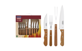 Juego para Asado Tramontina Churrasco 22399 10pzs