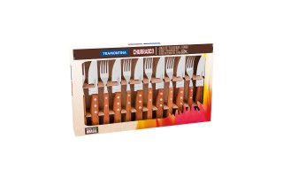 Cubiertos para Asado Tramontina Churrasco 22399 12pzs Cubiertos para Asado Tramontina Churrasco 22399 12pzs