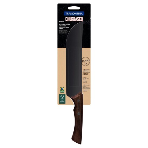 Cuchillo para Asado Tramontina Churrasco Black 22934 8"