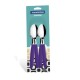 Cucharas Tramontina Ipanema 23363 Morado 12u