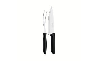 Juego para Asado Tramontina Plenus 23498 2pzs Negro Juego para Asado Tramontina Plenus 23498 2pzs Negro