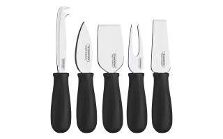 Utensilios para Queso Tramontina Harmoniza 23498 5pzs Utensilios para Queso Tramontina Harmoniza 23498 5pzs