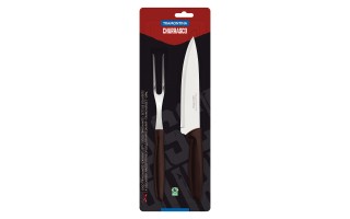Cuchillo y Tenedor para Asado Tramontina Plenus 23498  Cuchillo y Tenedor para Asado Tramontina Plenus 23498