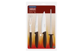 Juego para Asado Tramontina Churrasco 23498 4pzs