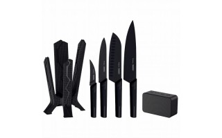 Cuchillos Tramontina Nygma 23699 6pzs con Soporte Cuchillos Tramontina Nygma 23699 6pzs con Soporte