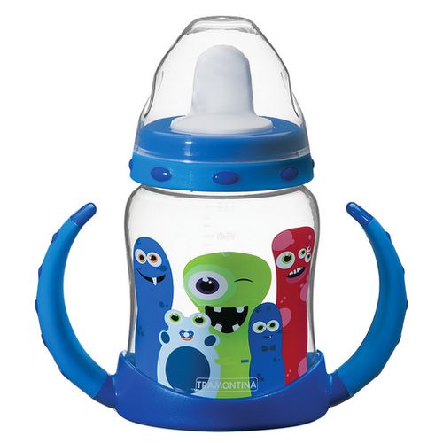 Vaso Tramontina 23784 MonsterBaby c/ Pico Removible Azul