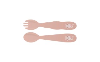 Cubiertos Infantiles Tramontina Le Petit 23797 Rosa 2pzs Cubiertos Infantiles Tramontina Le Petit 23797 Rosa 2pzs
