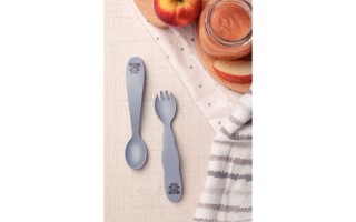 Cubiertos Infantiles Tramontina Le Petit 23797 Gris 2pzs Cubiertos Infantiles Tramontina Le Petit 23797 Gris 2pzs