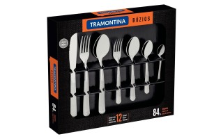 Cubiertos Tramontina Buzios 23798 84pzs Inoxidable Cubiertos Tramontina Buzios 23798 84pzs Inoxidable