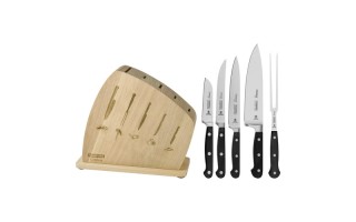 Cuchillos Tramontina Century 24099 Taco de Madera 5pzs Cuchillos Tramontina Century 24099 Taco de Madera 5pzs