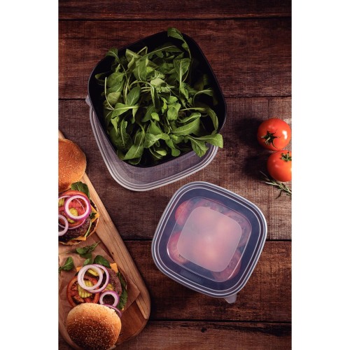 Envases para Alimentos Tramontina Black Burger 2pzs Negro